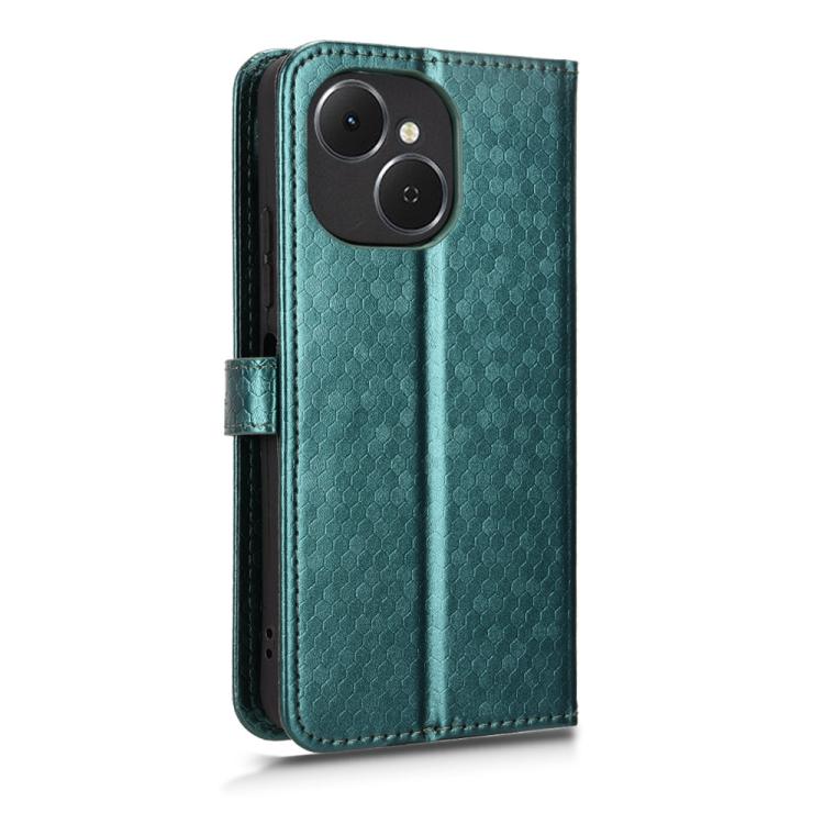 For Tecno Spark 40C Honeycomb Dot Texture Leather Phone Case