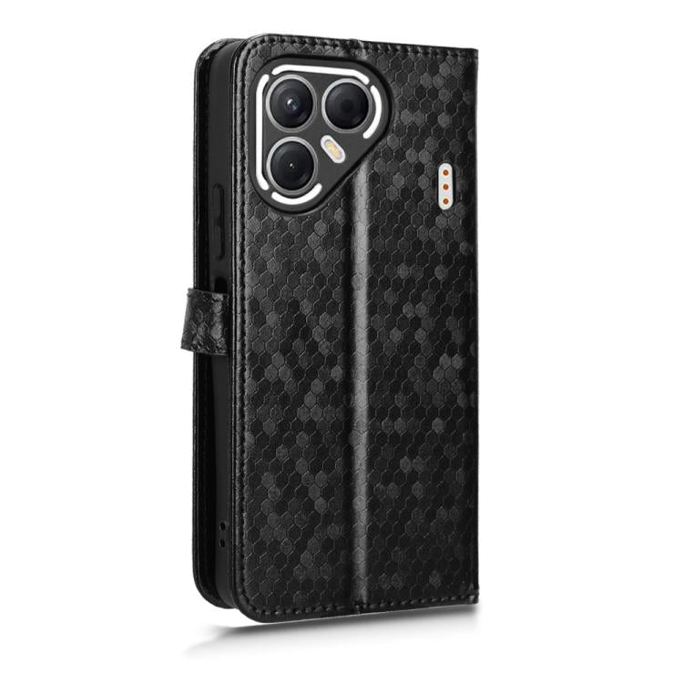 For Tecno Pova 7 5G Honeycomb Dot Texture Leather Phone Case