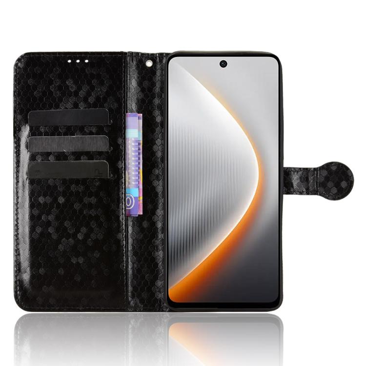 For Tecno Pova 7 5G Honeycomb Dot Texture Leather Phone Case