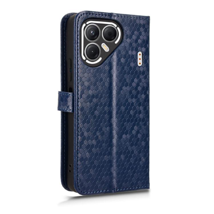 For Tecno Pova 7 5G Honeycomb Dot Texture Leather Phone Case
