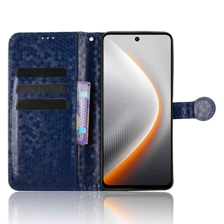 For Tecno Pova 7 5G Honeycomb Dot Texture Leather Phone Case