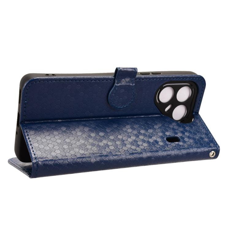 For Tecno Pova 7 5G Honeycomb Dot Texture Leather Phone Case