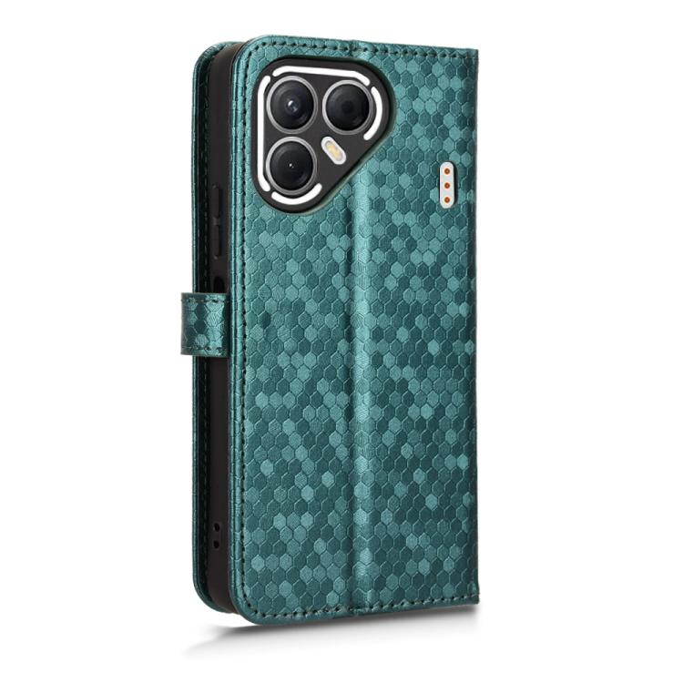 For Tecno Pova 7 5G Honeycomb Dot Texture Leather Phone Case