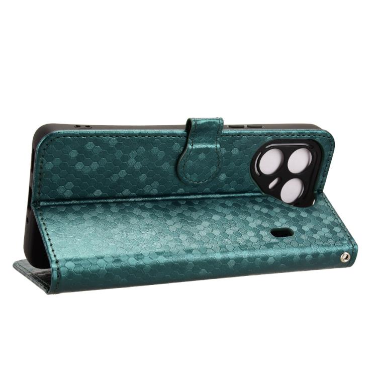 For Tecno Pova 7 5G Honeycomb Dot Texture Leather Phone Case