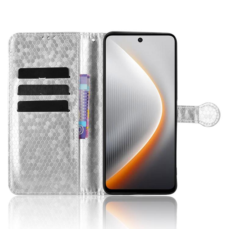 For Tecno Pova 7 5G Honeycomb Dot Texture Leather Phone Case