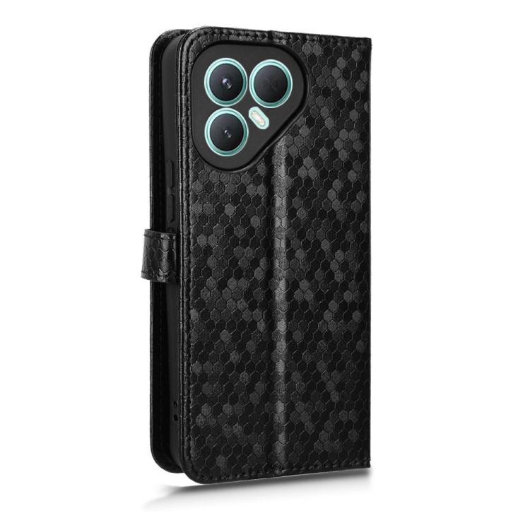 For Tecno Pova 7 Pro 5G Honeycomb Dot Texture Leather Phone Case