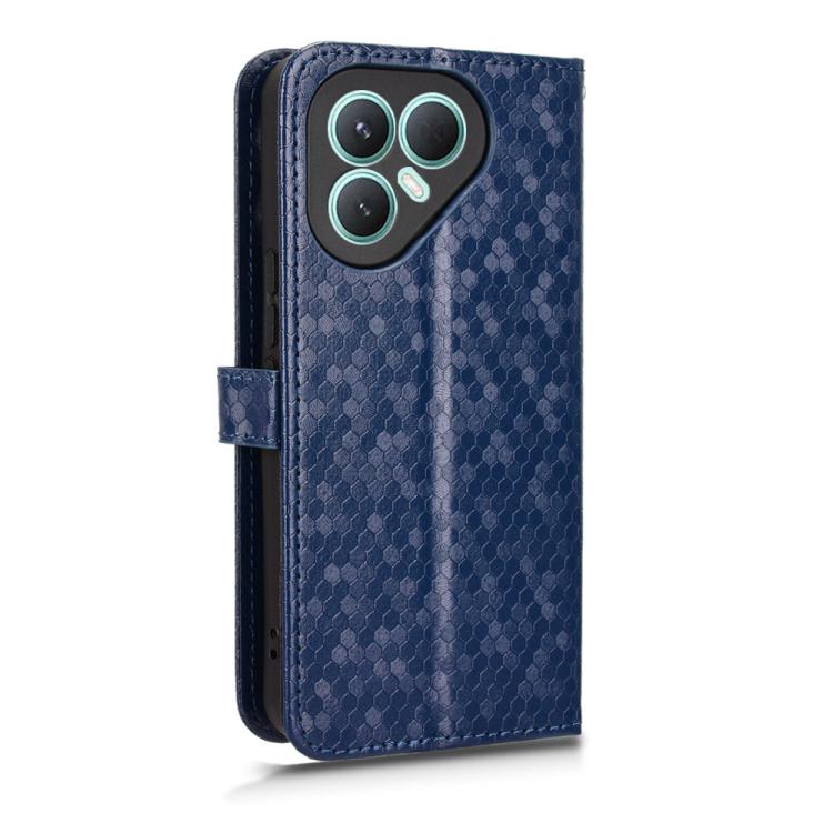 For Tecno Pova 7 Pro 5G Honeycomb Dot Texture Leather Phone Case