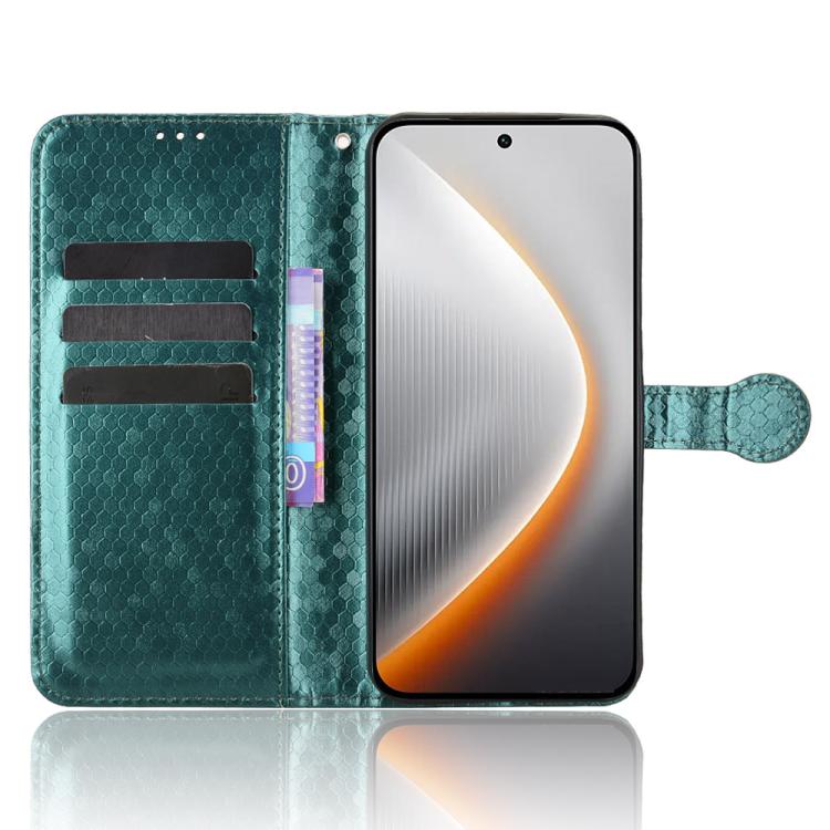 For Tecno Pova 7 Pro 5G Honeycomb Dot Texture Leather Phone Case
