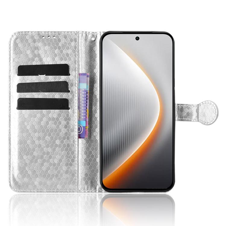 For Tecno Pova 7 Pro 5G Honeycomb Dot Texture Leather Phone Case
