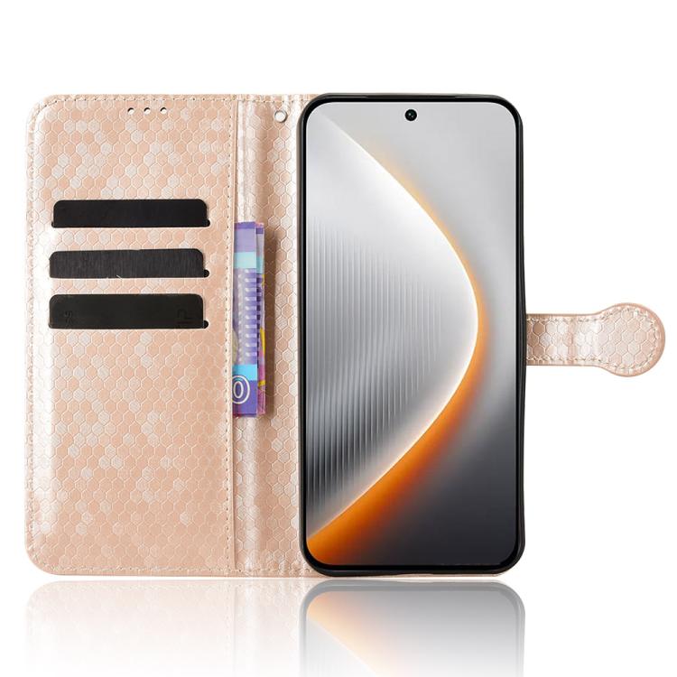 For Tecno Pova 7 Ultra 5G Honeycomb Dot Texture Leather Phone Case