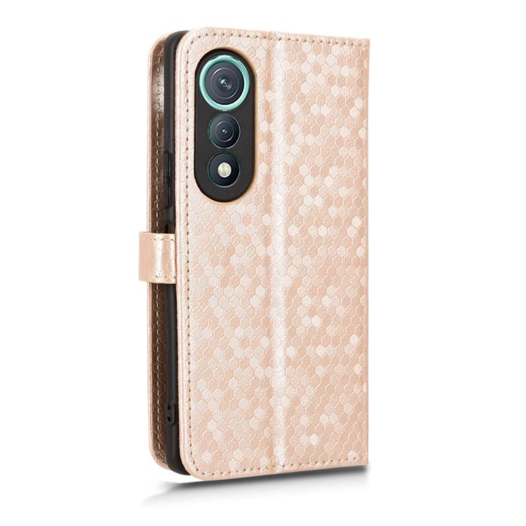 For Tecno Pova Curve 5G Honeycomb Dot Texture Leather Phone Case