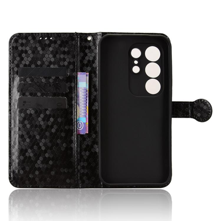 For Tecno Camon 50 4G Honeycomb Dot Texture Leather Phone Case