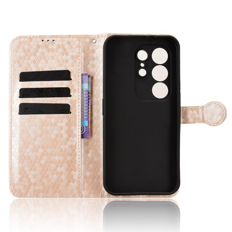 For Tecno Camon 50 4G Honeycomb Dot Texture Leather Phone Case