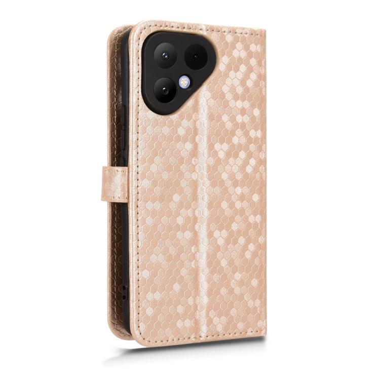 For Tecno Pova Curve 2 5G Honeycomb Dot Texture Leather Phone Case