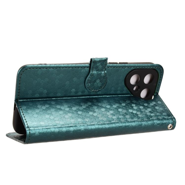 For Tecno Pova Curve 2 5G Honeycomb Dot Texture Leather Phone Case