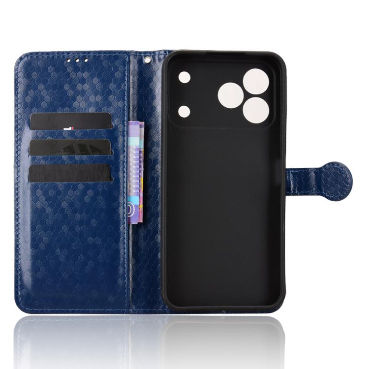 For Tecno Spark 50 4G Honeycomb Dot Texture Leather Phone Case