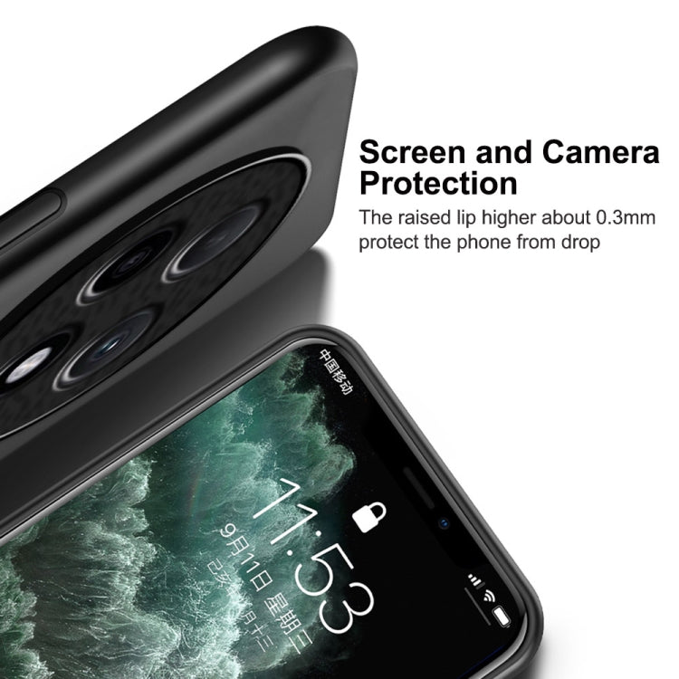 For OPPO A3 China Classic Tilt Strip Grain Magnetic PC Hybrid TPU Phone Case