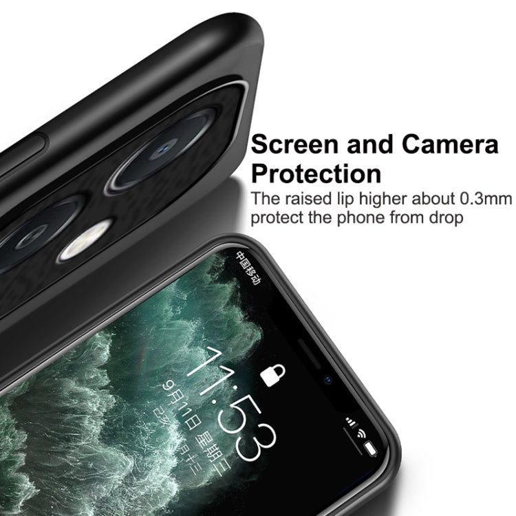For OPPO A3x 5G India Classic Tilt Strip Grain Magnetic PC Hybrid TPU Phone Case