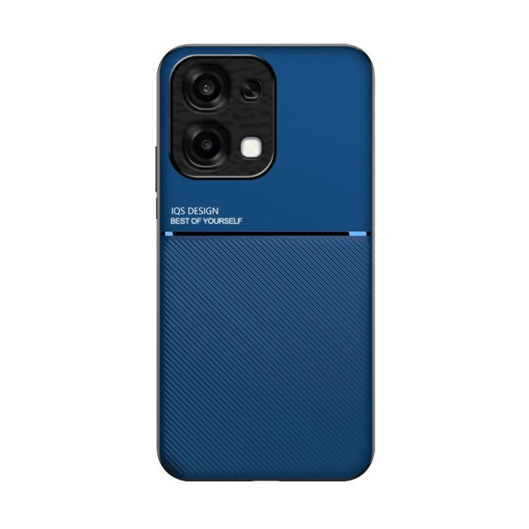For OPPO A6 5G / A6 Pro 4G / 5G Global Classic Tilt Strip Grain Magnetic PC Hybrid TPU Phone Case