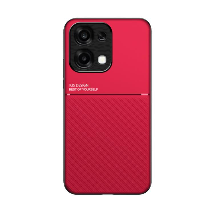 For OPPO A6 5G / A6 Pro 4G / 5G Global Classic Tilt Strip Grain Magnetic PC Hybrid TPU Phone Case