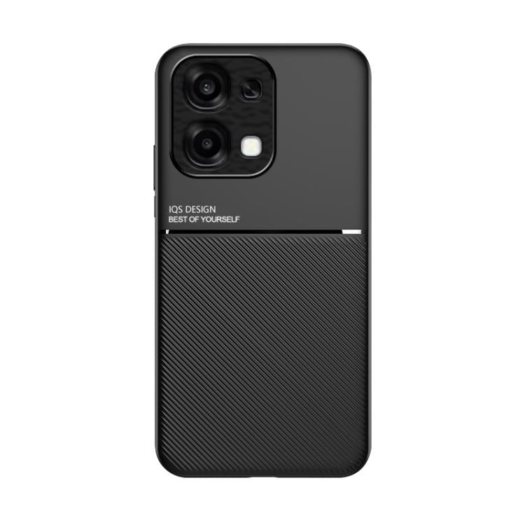 For OPPO A6 5G / A6 Pro 4G / 5G Global Classic Tilt Strip Grain Magnetic PC Hybrid TPU Phone Case
