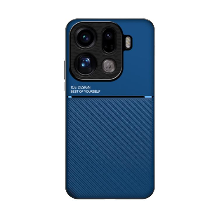 For OPPO Find X9 Pro Classic Tilt Strip Grain Magnetic PC Hybrid TPU Phone Case