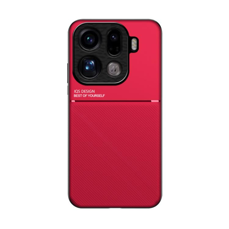For OPPO Find X9 Pro Classic Tilt Strip Grain Magnetic PC Hybrid TPU Phone Case