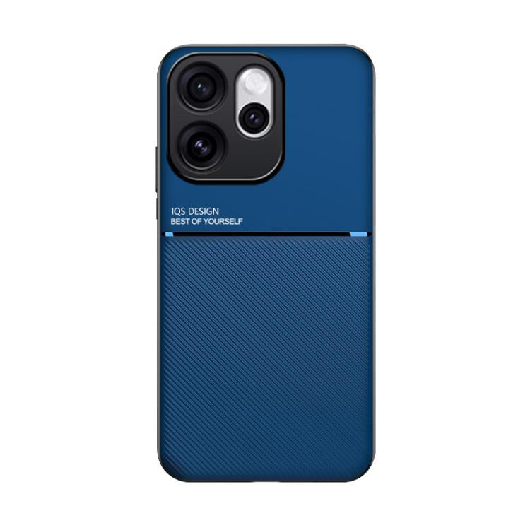For OPPO Reno15 F 5G Classic Tilt Strip Grain Magnetic PC Hybrid TPU Phone Case