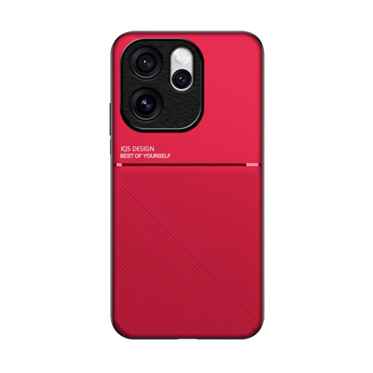 For OPPO Reno15 Pro 5G Global Classic Tilt Strip Grain Magnetic PC Hybrid TPU Phone Case