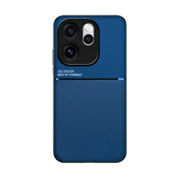 For OPPO Reno15 5G Global Classic Tilt Strip Grain Magnetic PC Hybrid TPU Phone Case