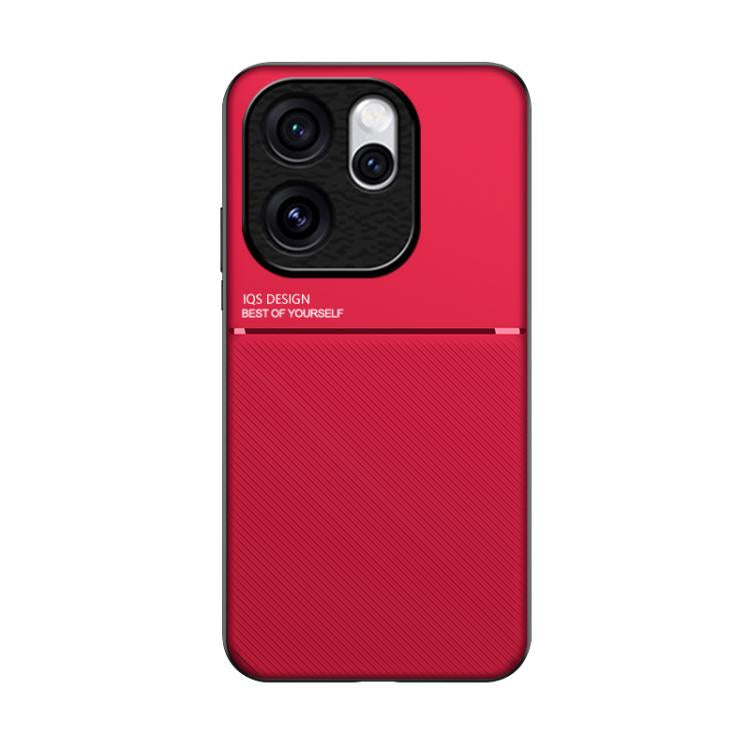 For OPPO Reno15 5G Global Classic Tilt Strip Grain Magnetic PC Hybrid TPU Phone Case