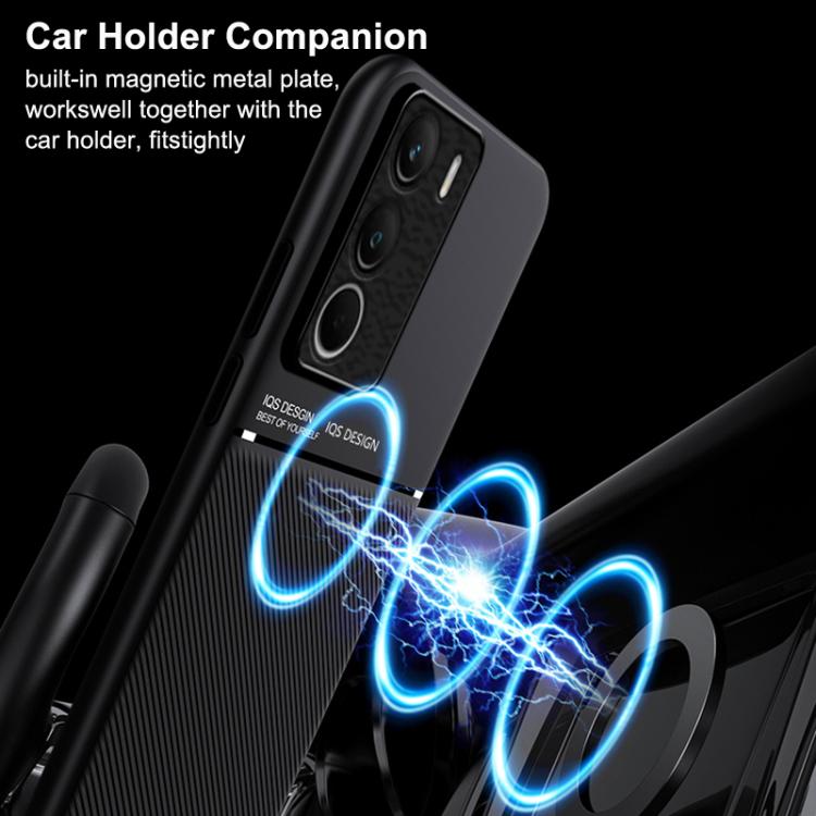 For Realme C71 4G Classic Tilt Strip Grain Magnetic PC Hybrid TPU Phone Case