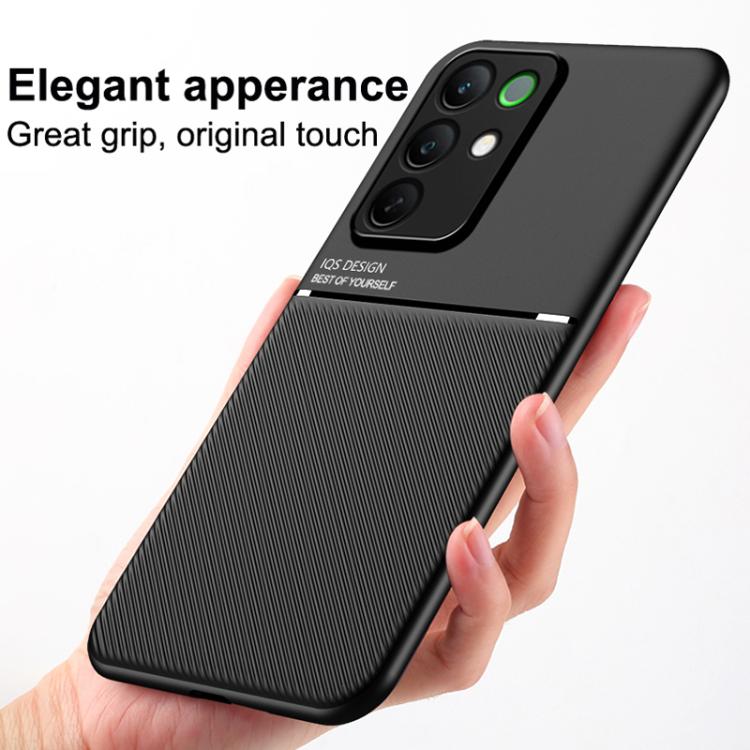For Realme C85 Pro 4G Classic Tilt Strip Grain Magnetic PC Hybrid TPU Phone Case