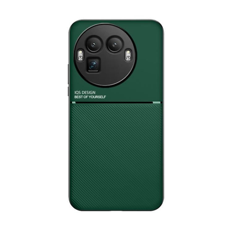 For Realme GT 8 Pro Global Classic Tilt Strip Grain Magnetic PC Hybrid TPU Phone Case