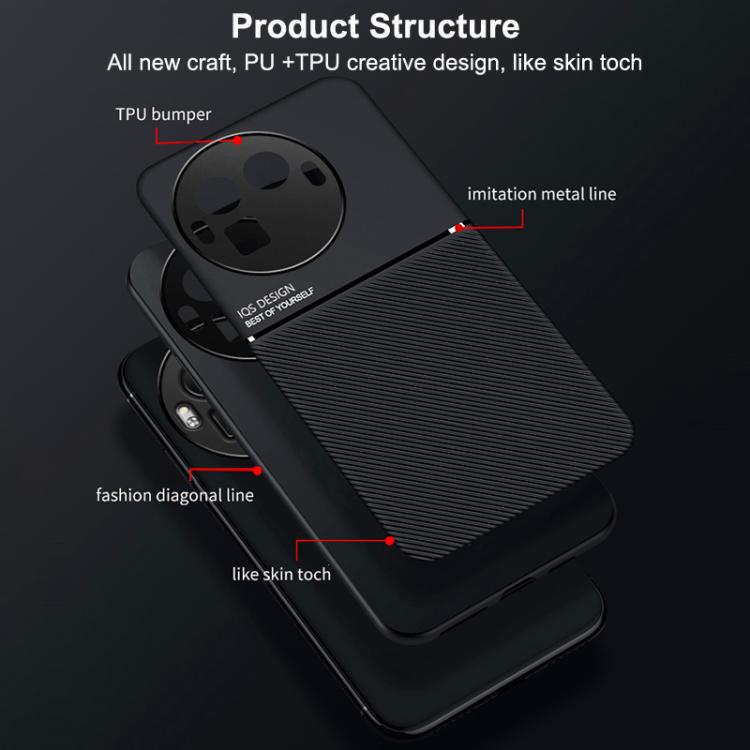 For Realme GT 8 Pro Global Classic Tilt Strip Grain Magnetic PC Hybrid TPU Phone Case