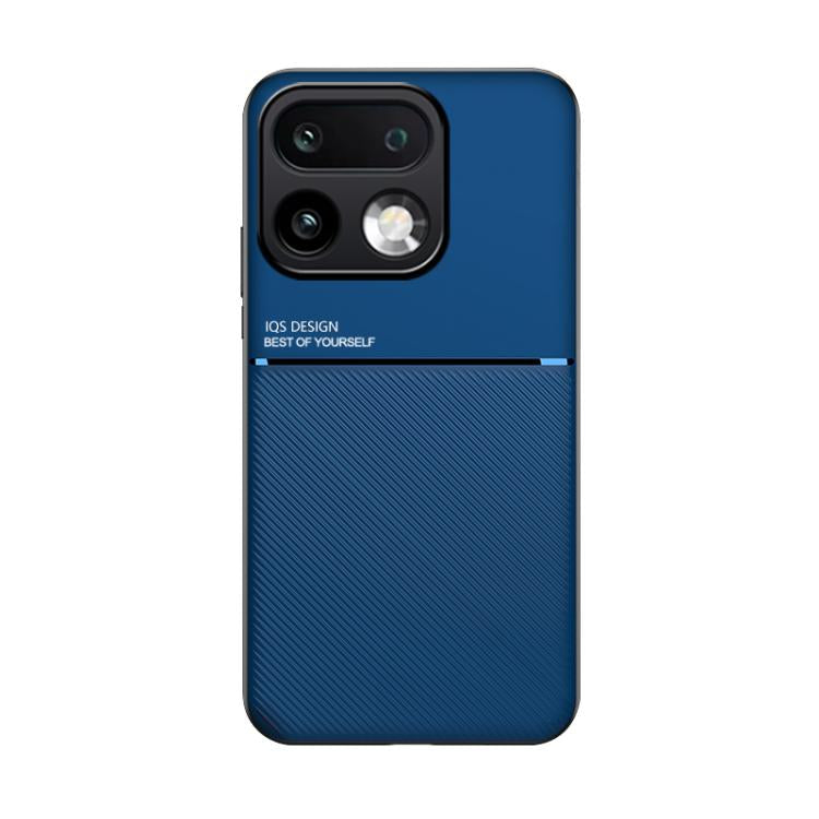 For Realme 16 Pro+ 5G Classic Tilt Strip Grain Magnetic PC Hybrid TPU Phone Case