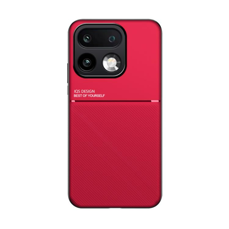 For Realme 16 Pro+ 5G Classic Tilt Strip Grain Magnetic PC Hybrid TPU Phone Case