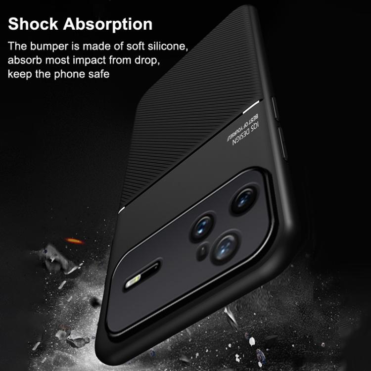 For Huawei Nova 15 Classic Tilt Strip Grain Magnetic PC Hybrid TPU Phone Case