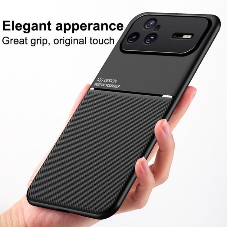 For Huawei Nova 15 Classic Tilt Strip Grain Magnetic PC Hybrid TPU Phone Case