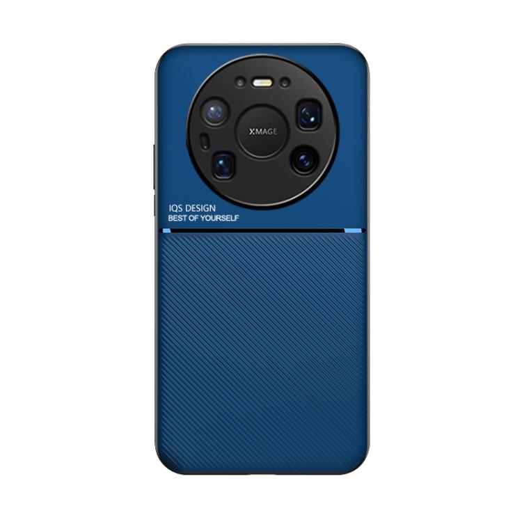 For Huawei Mate 80 Pro Max Classic Tilt Strip Grain Magnetic PC Hybrid TPU Phone Case