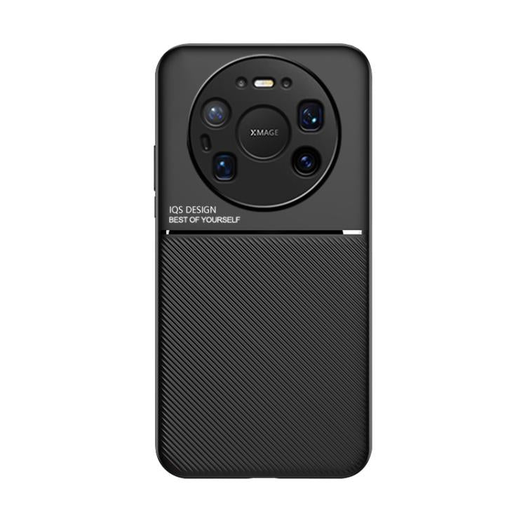 For Huawei Mate 80 Pro Max Classic Tilt Strip Grain Magnetic PC Hybrid TPU Phone Case