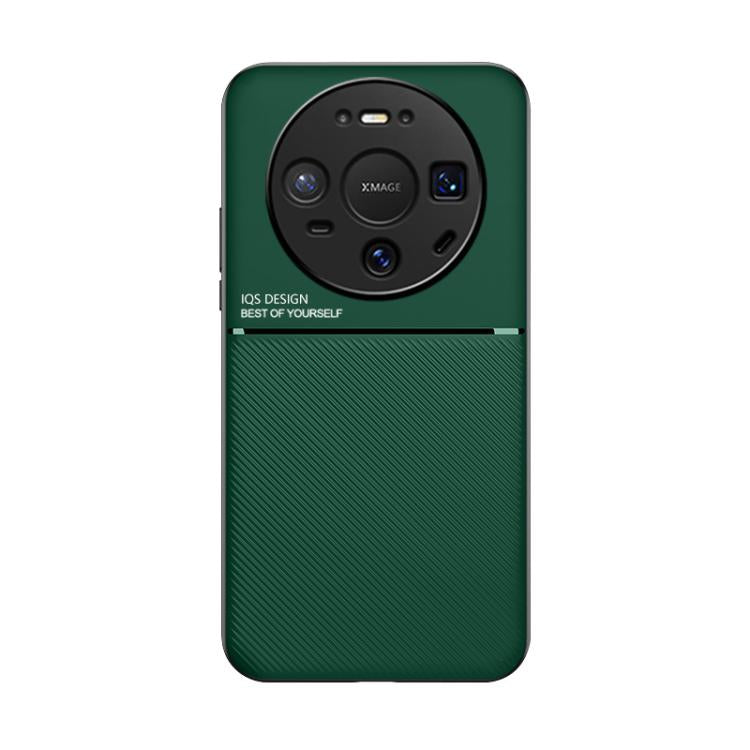 For Huawei Mate 80 / Mate 80 Pro Classic Tilt Strip Grain Magnetic PC Hybrid TPU Phone Case