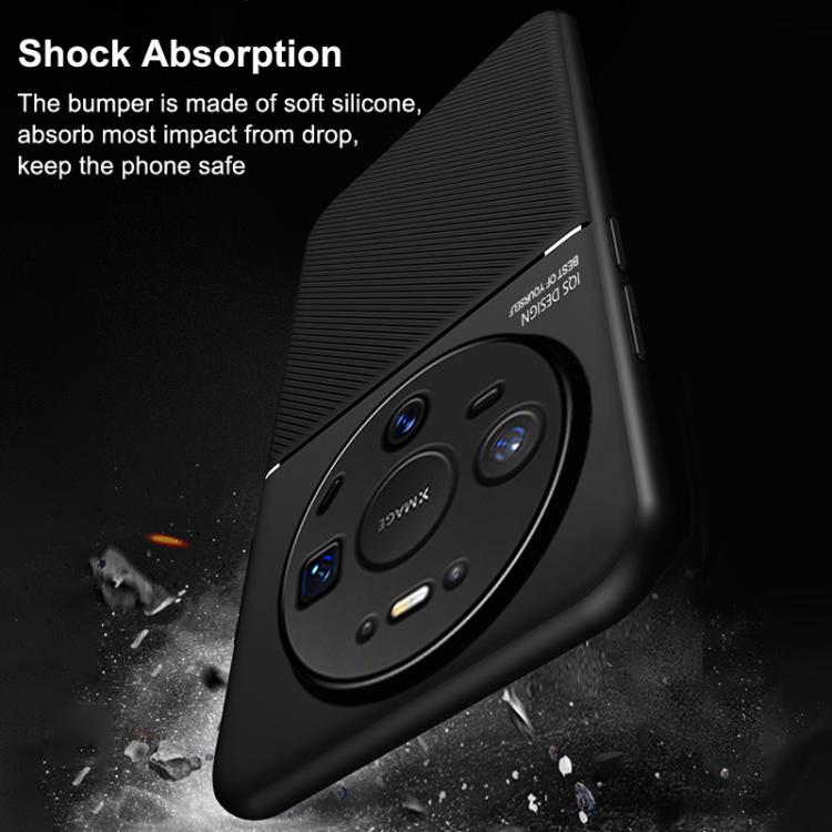 For Huawei Mate 80 / Mate 80 Pro Classic Tilt Strip Grain Magnetic PC Hybrid TPU Phone Case