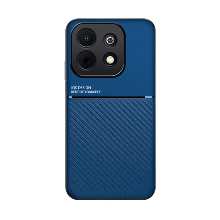 For Huawei Enjoy 90 Plus 5G Classic Tilt Strip Grain Magnetic PC Hybrid TPU Phone Case