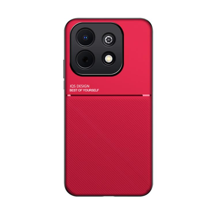 For Huawei Enjoy 90 Plus 5G Classic Tilt Strip Grain Magnetic PC Hybrid TPU Phone Case