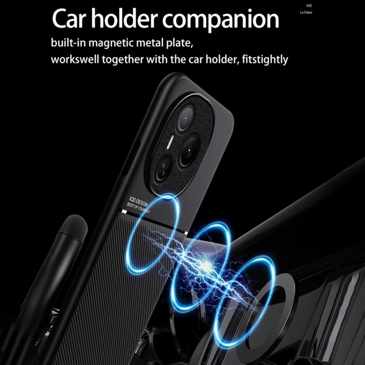 For Honor Power Classic Tilt Strip Grain Magnetic PC Hybrid TPU Phone Case
