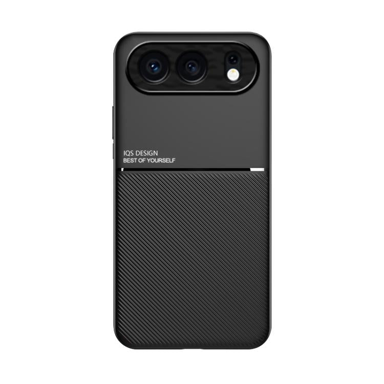 For Honor 500 Global 155.8mm Classic Tilt Strip Grain Magnetic PC Hybrid TPU Phone Case