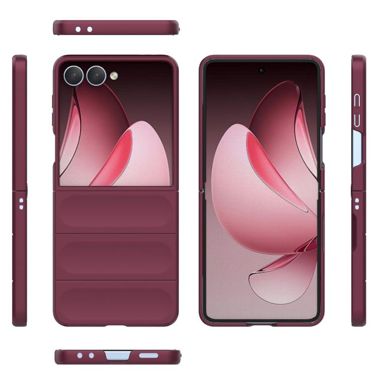 For Samsung Galaxy Z Flip7 5G Magic Shield Fold PC Shockproof Phone Case