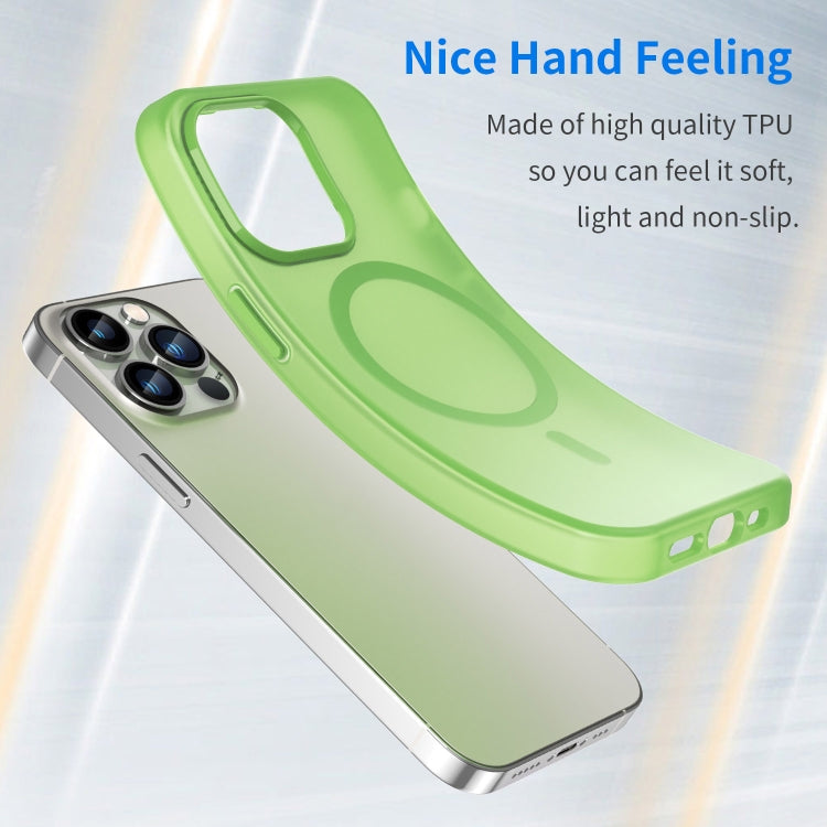 For iPhone 12 Pro Max MagSafe Frosted Translucent TPU + PC Full Coverage Phone Case