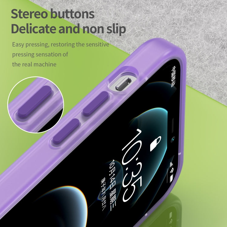 For iPhone 12 Pro MagSafe Frosted Translucent TPU + PC Full Coverage Phone Case